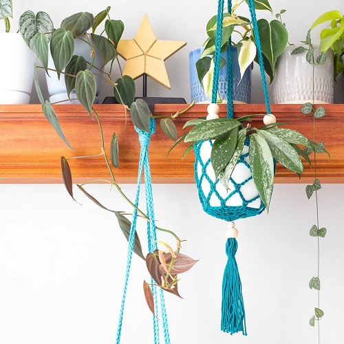 Boho Plant Hanger Crochet