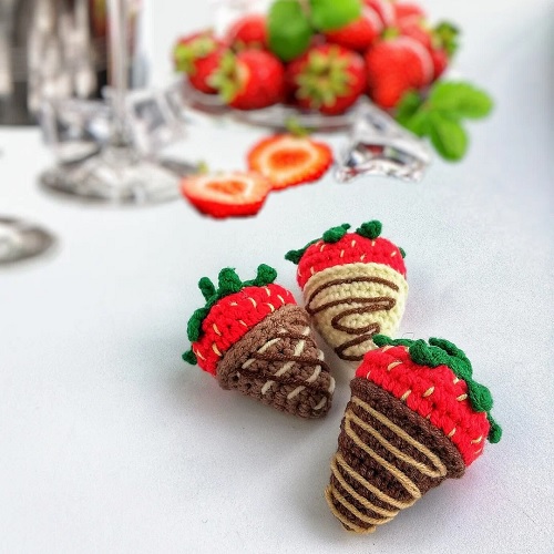 Strawberry with chocolate