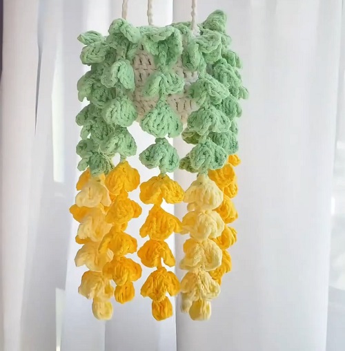 crochet wisteria 7
