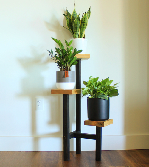 DIY plant corners