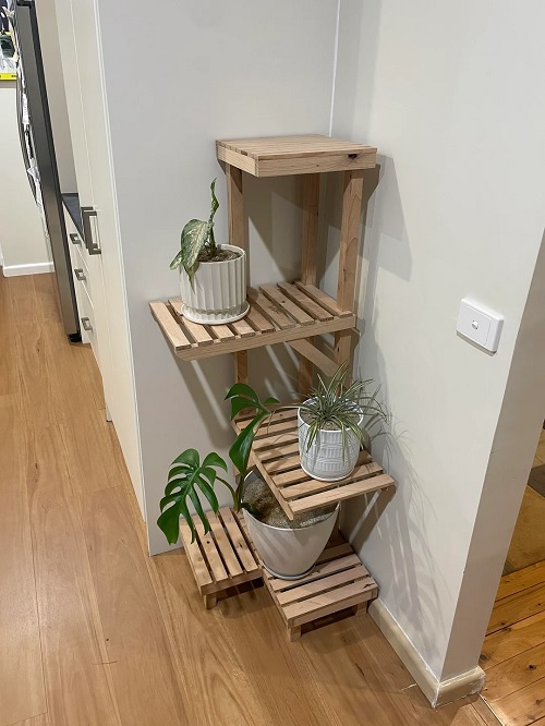 DIY plant corners