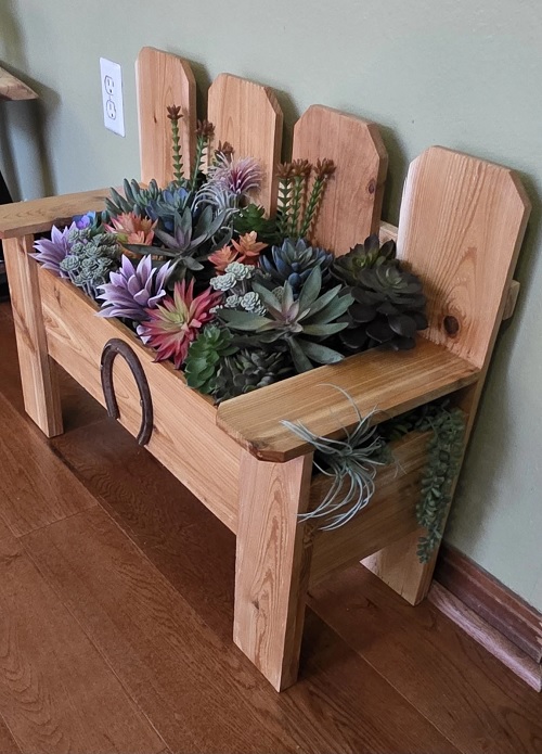 DIY plant stand