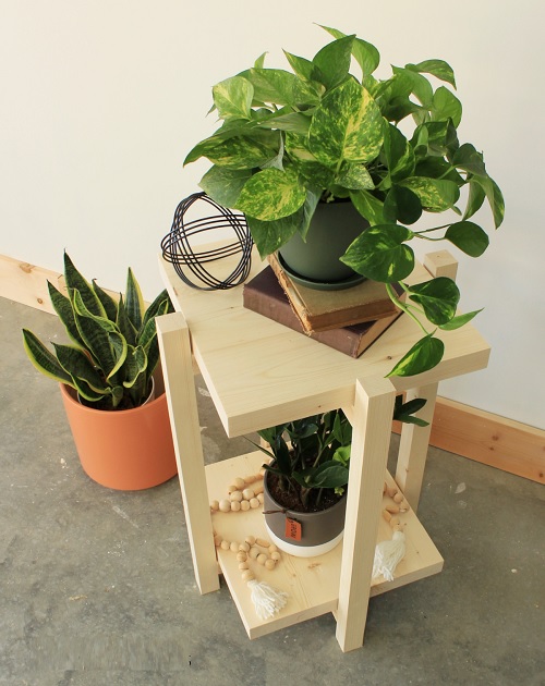 DIY plant stand