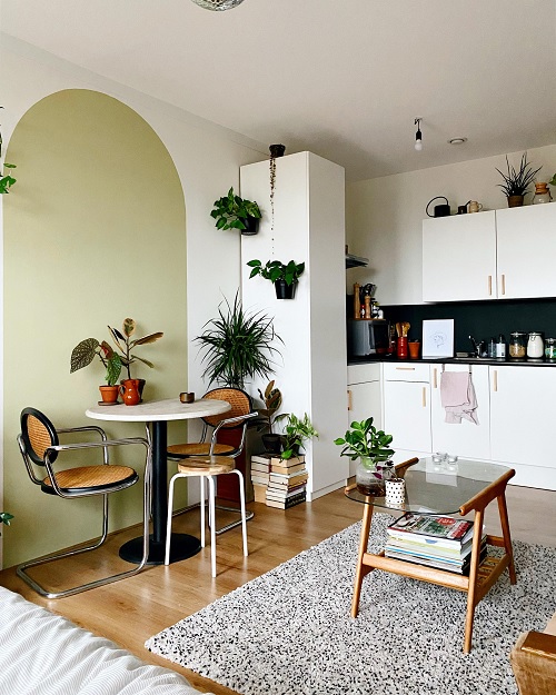Small apartment plant decor 1