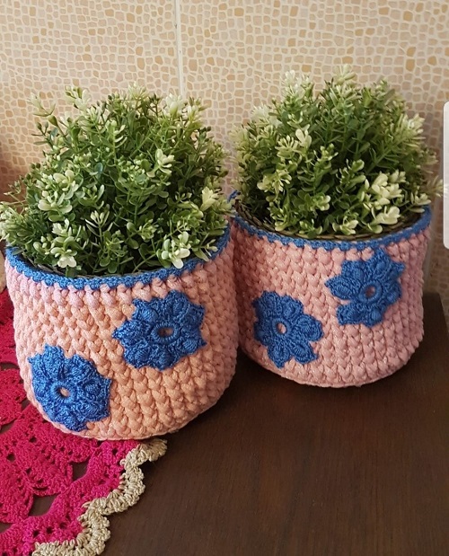 Crochet Pot Cover Pattern