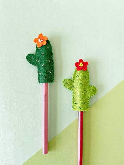 pincushion Felt Cactus 3