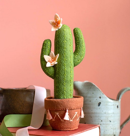 Felt Cactus Pattern 3