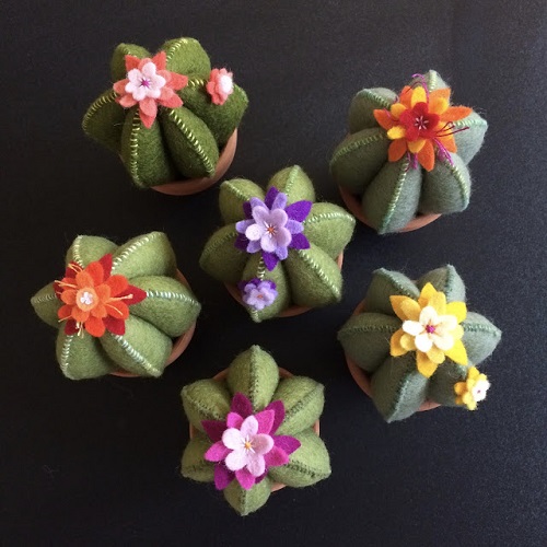 DIY Felt Cactus