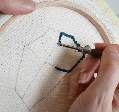punch needle embroidery