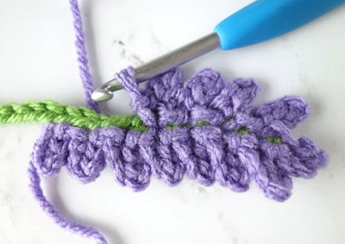 crochet lavender 2