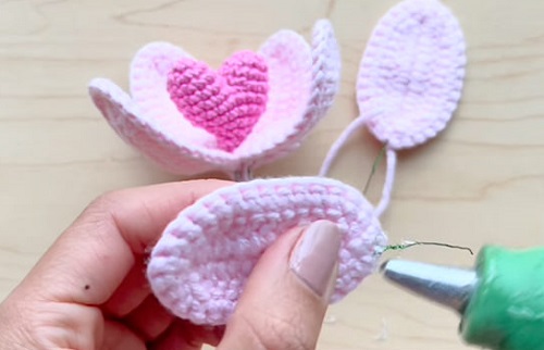 Sew on the Small Petals