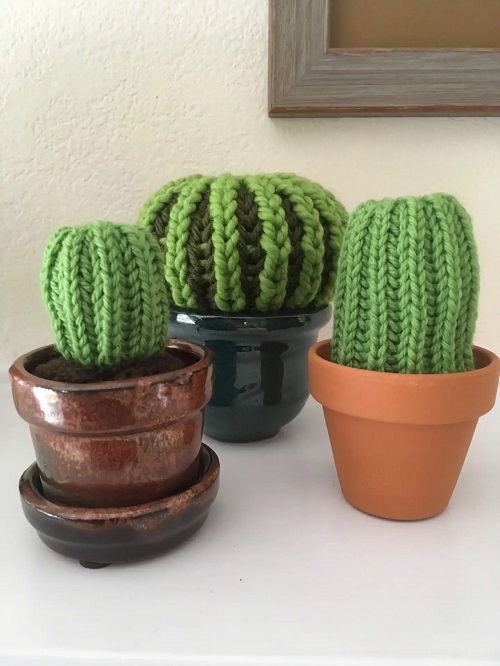 Knitted Cactus