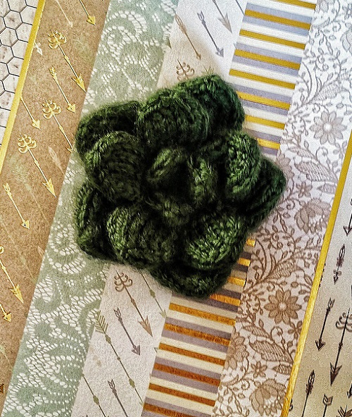 Knitted Succulent Pattern 2