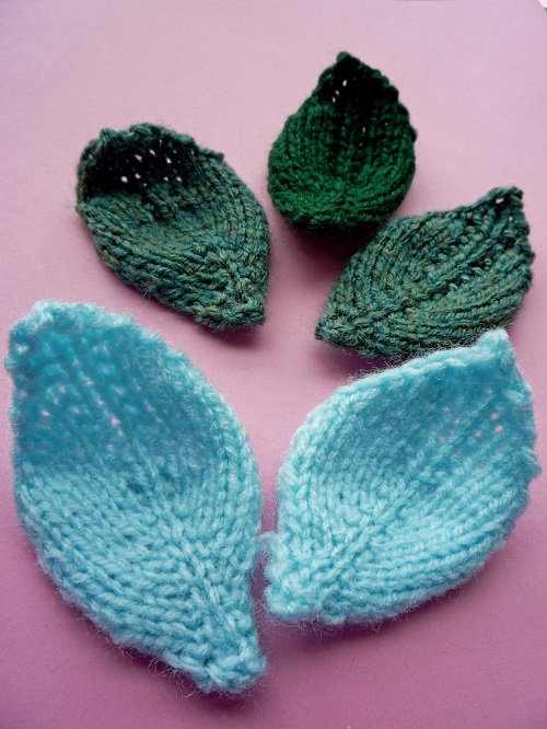 knitting leaf 2
