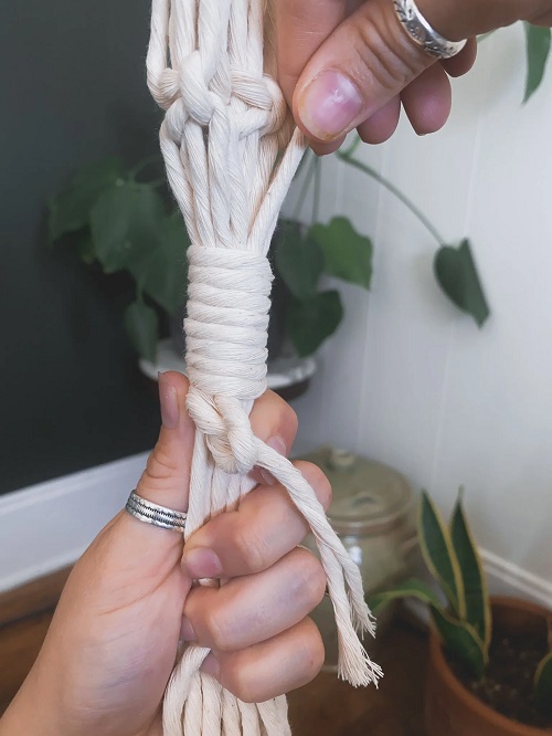Macrame Gathering Knot