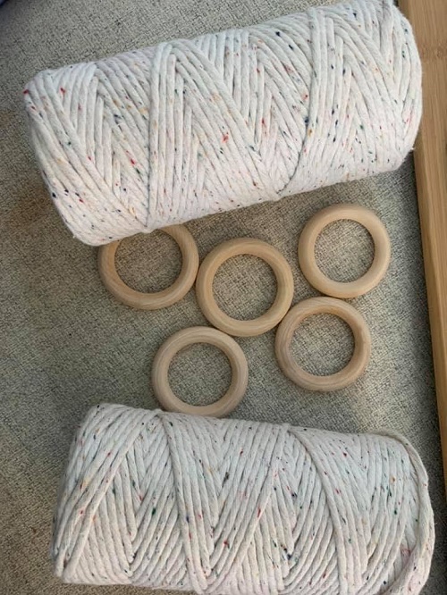 macrame plant cord