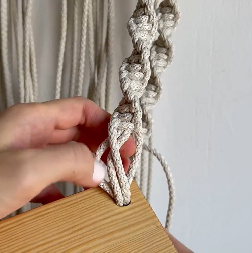Attach the Wooden Shelf