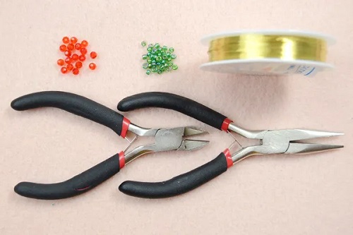 Beaded Rose Flower Pattern Tutorial 2