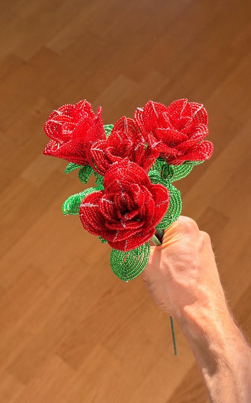 Give the Rose Its Final Shape