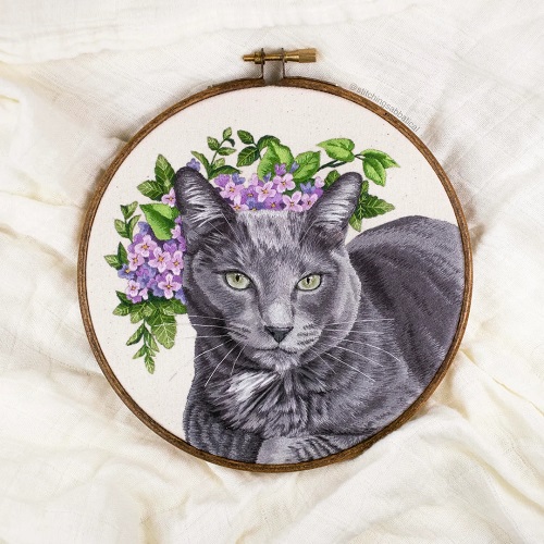 Cat Embroidery