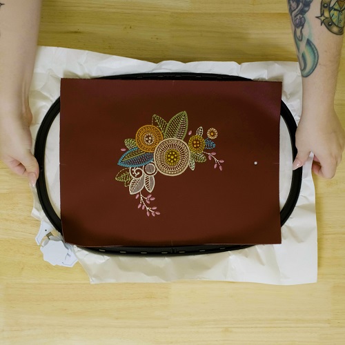 What about an embroidery hoop
