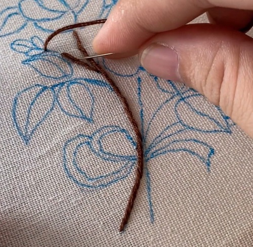Embroider the Stem