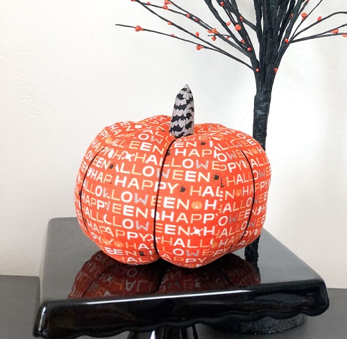 Sew a Stuffed Pumpkin