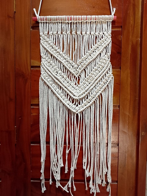 macrame wall hanging