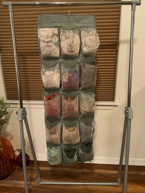 macrame cord storage